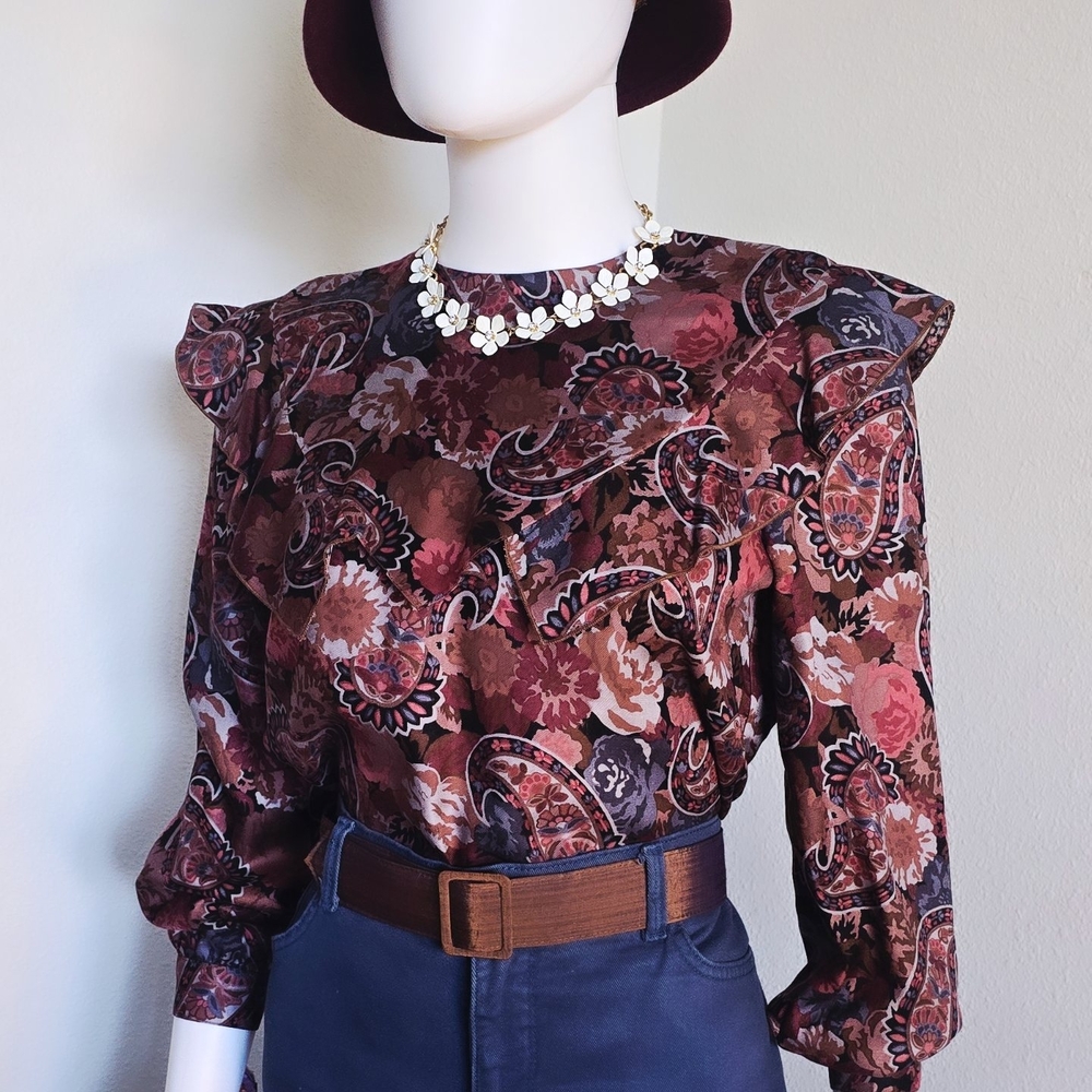 Floral Paisley Women's Top